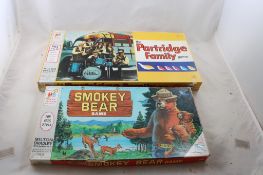 1968 Smokey Bear Game, 1971 Partridge Family Game