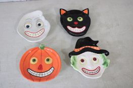 Halloween 4 Lillian Vernon Plates