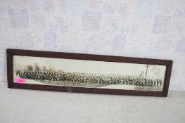 WW1 Soldiers Yard Long+ Framed Photograph