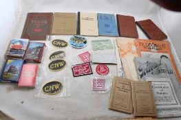 1900's Railroad Ephemera Telegraphers, Patches++
