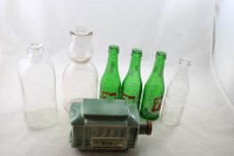 7-Up, Pepsi, Cream Top, Embalming Fluid Bottles++