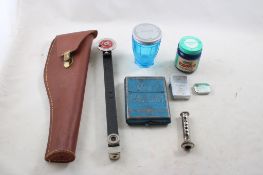 Karess Jar, Belt Punch, Vicks, Tobacco, Rg Finder