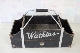 Watkins Wood Salesman Display Case Winona Mn.