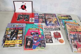 Michael Jordan Basketball Books & Magazines Lot