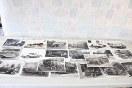 20 Antique Auto B&W Photos 8