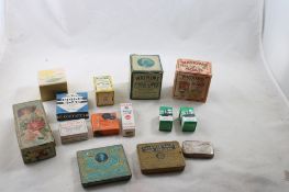 13 Vtg Watkins Winona Mn Advertising Tins/Boxes