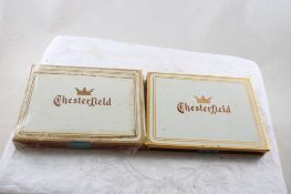 Chesterfield Cigarette Cases Cardboard Sealed