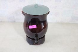 Red Wing Village Green Water Cooler with Base