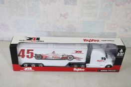 Rahal Letterman Lanigan HyVee Semi Truck Trailer