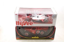 2 Diecast 1:18 Scale 1936 Fire Truck, Indy Car