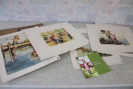 1947 Alice & Jerry Skip Along Reader Print Set