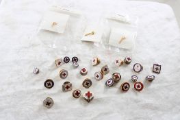WW 2 & Other American Red Cross Enamel Pins