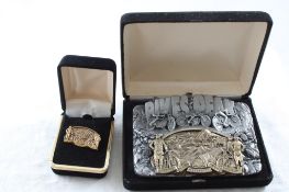 Pikes Peak AMA 1996 Belt Buckle & Pin 433/3000