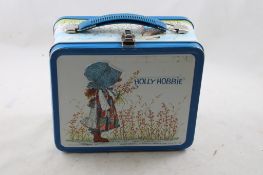 1972 Holly Hobbie Metal Lunchbox Aladdin