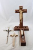 Catholic Sick Box Crucifex & 2 Other Crucifex