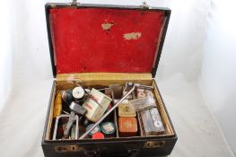 Fly Fishing Kit in Alligator Material Suitcase