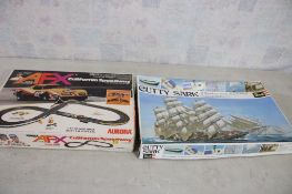 Revell Cutty Sark Model, AMX Aurora Race Track
