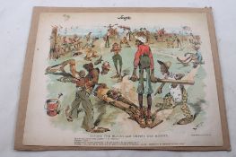 1895 Judge Black Americana Baseball Lithograph ZIM