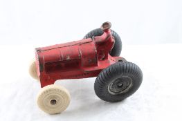 Arcade Cast Iron Tractor with Balloon Tires