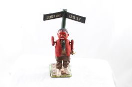 Black Americana Wind Up Dancer Street Corner w/key
