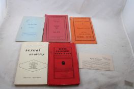 5 Antique Vintage Erotica Smut Booklets