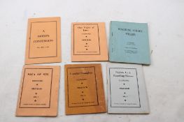 6 Antique Vintage Erotica Smut Booklets