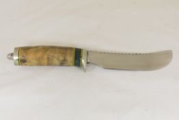 Hand Made Custom Knife by Dr. Robert E Molenaar