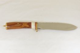 Hand Made Custom Knife by Dr. Robert E Molenaar