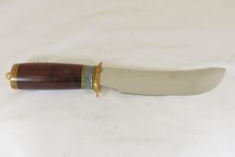 Hand Made Custom Knife by Dr. Robert E Molenaar