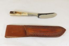 Hand Made Custom Knife by Dr. Robert E Molenaar