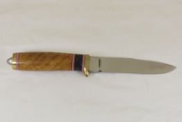 Hand Made Custom Knife by Dr. Robert E Molenaar