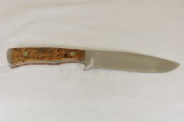 Hand Made Custom Knife by Dr. Robert E Molenaar