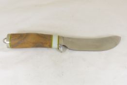 Hand Made Custom Knife by Dr. Robert E Molenaar