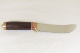 Hand Made Custom Knife by Dr. Robert E Molenaar