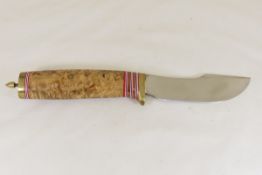 Hand Made Custom Knife by Dr. Robert E Molenaar