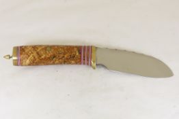 Hand Made Custom Knife by Dr. Robert E Molenaar
