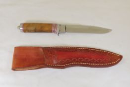Hand Made Custom Knife by Dr. Robert E Molenaar
