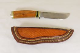 Hand Made Custom Knife by Dr. Robert E Molenaar