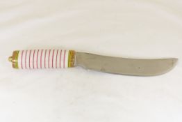 Hand Made Custom Knife by Dr. Robert E Molenaar