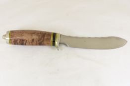 Hand Made Custom Knife by Dr. Robert E Molenaar