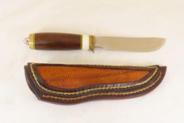 Hand Made Custom Knife by Dr. Robert E Molenaar