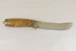 Hand Made Custom Knife by Dr. Robert E Molenaar