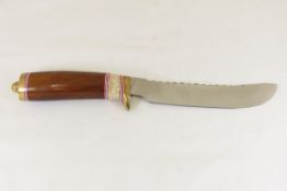 Hand Made Custom Knife by Dr. Robert E Molenaar