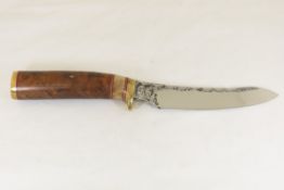 Hand Made Custom Knife by Dr. Robert E Molenaar