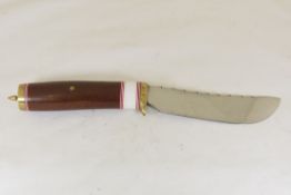 Hand Made Custom Knife by Dr. Robert E Molenaar