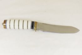 Hand Made Custom Knife by Dr. Robert E Molenaar
