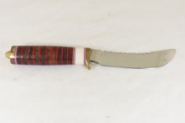 Hand Made Custom Knife by Dr. Robert E Molenaar