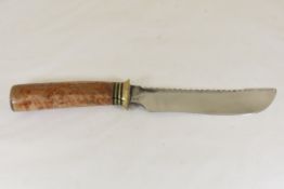 Hand Made Custom Knife by Dr. Robert E Molenaar