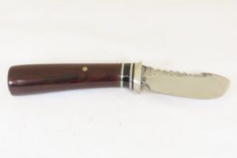 Hand Made Custom Knife by Dr. Robert E Molenaar