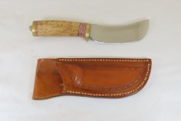 Hand Made Custom Knife by Dr. Robert E Molenaar